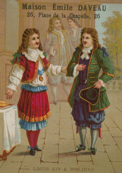 フランスとモリエールのルイ14世 作： European School